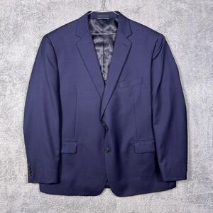 Lauren Ralph Lauren Black Label Blazer Mens 48R Blue Wool Suit Jacket Sport Coat